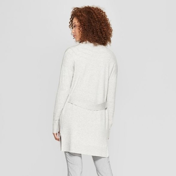 A New Day Back Belt Open Cardigan 